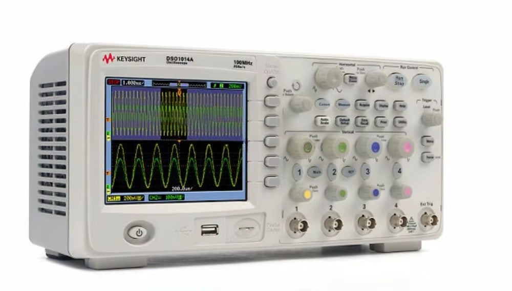 Keysight DSO1014A Oscilloscope, 4-channel, 100 MHz (Agilent DSO1014A)