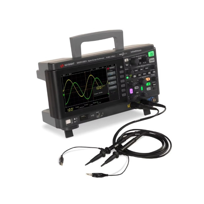 Keysight Technologies DSOX1202A InfiniiVision 1000 X Series 200MHz Bench Oscilloscope 2 Analogue Channels Measuring Instrument lexso