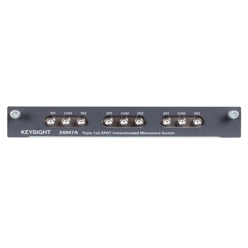 Keysight 34947A Triple 1x2 SPDT Unterminated Microwave Switch Module for 34980A lexso