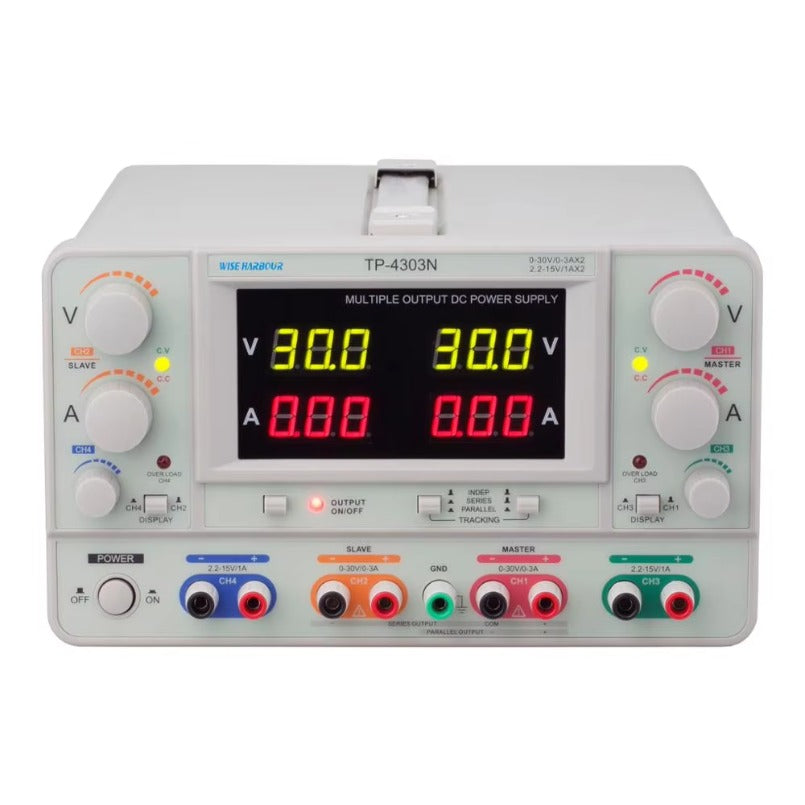WISE HARBOUR TP-4503N Quadruple Output Linear DC Power Supply 315W