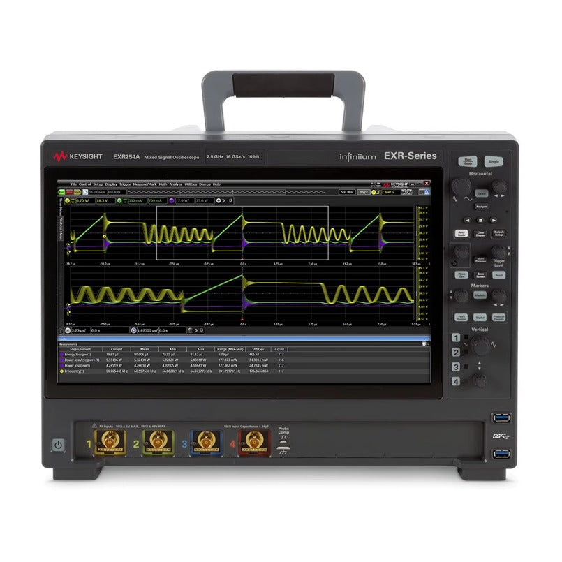 Keysight EXR254A Infiniium EXR Series Oscilloscope: 2.5 GHz, 4 Channels Maximum Memory Depth 1.6 Gpts lexso