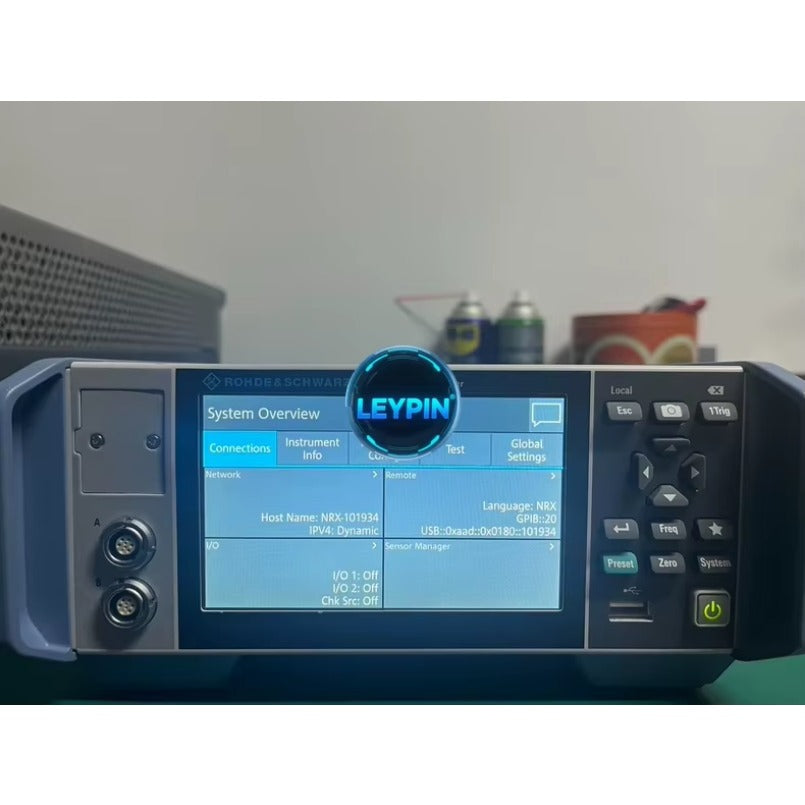 Rohde & Schwarz NRX power meter metal material flexible interface connection