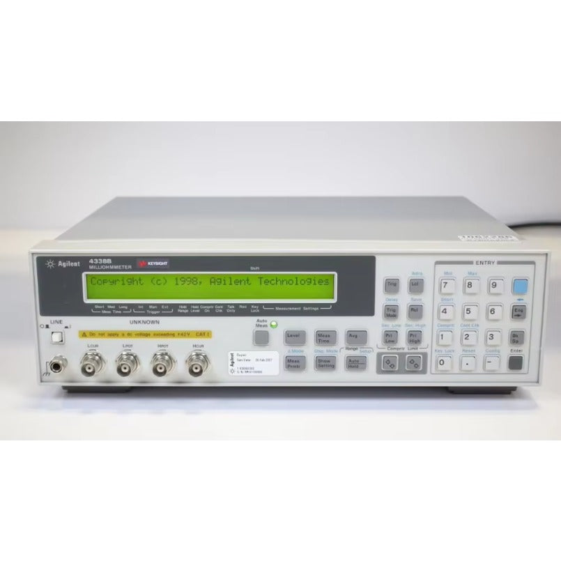 Keysight 4338B Milliohmmeter/low resistance measuring instrument
