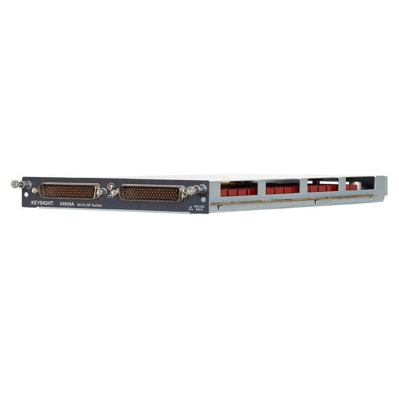 Keysight 34939A 64-Channel Form a General Purpose Switch for 34980A 64 Form a Channels, 1 A, 60 W lexso