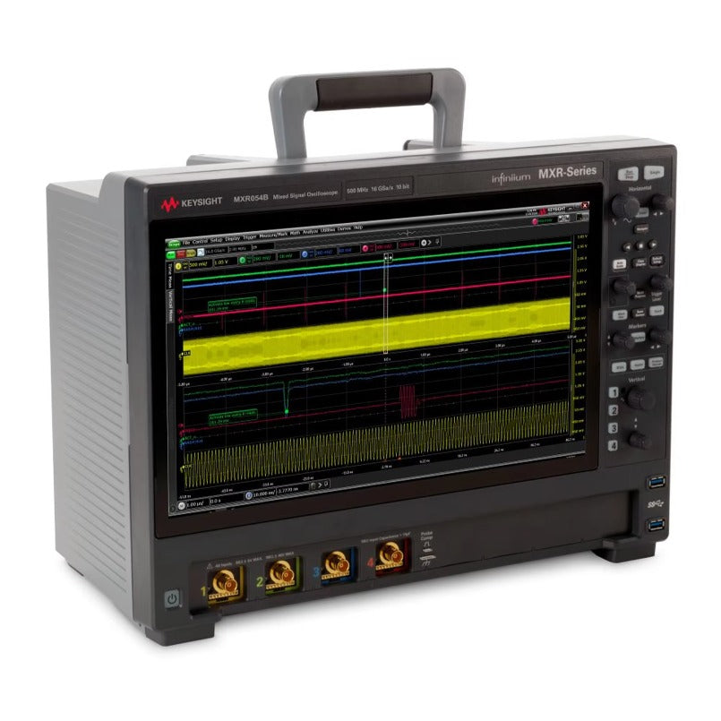 Keysight Infiniium MXR B Series Oscilloscope 500MHz 4-Channel MSO 1.6Gpts Maximum Memory Depth 16GSa/sec Maximum Sampling Rate lexso