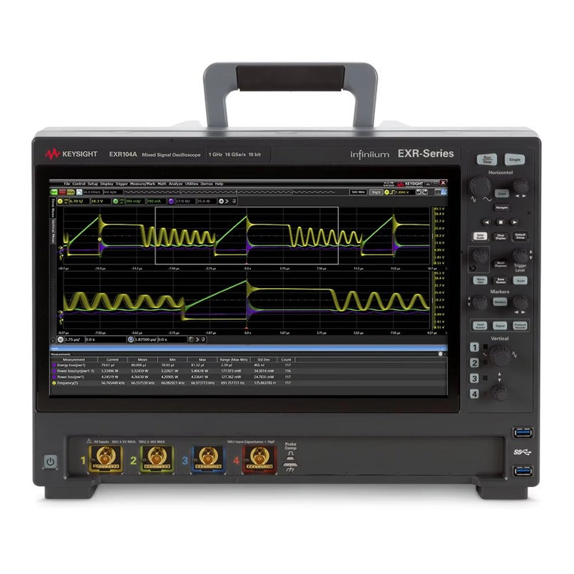 Keysight EXR104A Infiniium EXR Series Oscilloscope 1 GHz 4 Channels Maximum Memory Depth 1.6 Electronic Measuring Instrument lexso