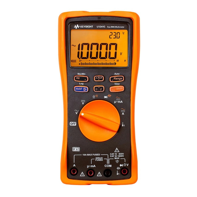 Keysight U1241C 4-Digit Handheld Digital Multimeter IP67 Electronic Measuring Instrument lexso
