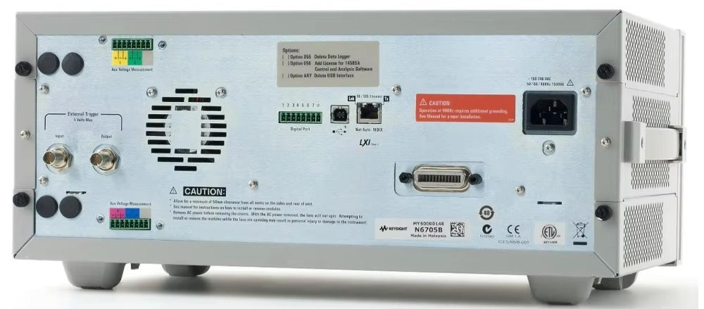 Keysight/KAgilent N6705B 600W DC Power Analyzer Modular for Test Instrument with 4 Slots