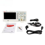 UNI-T UTD2202CEX+ 7-Inch TFT LCD Digital Storage Oscilloscope Portable 200mHz 2 Channels Automotive Oscilloscope with USB 1GSa/S lexso