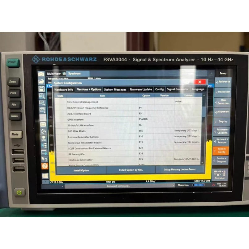 R&S Rohde & Schwarz FSVA3044 Signal(spectrum) Analyzer 10hz-44ghz