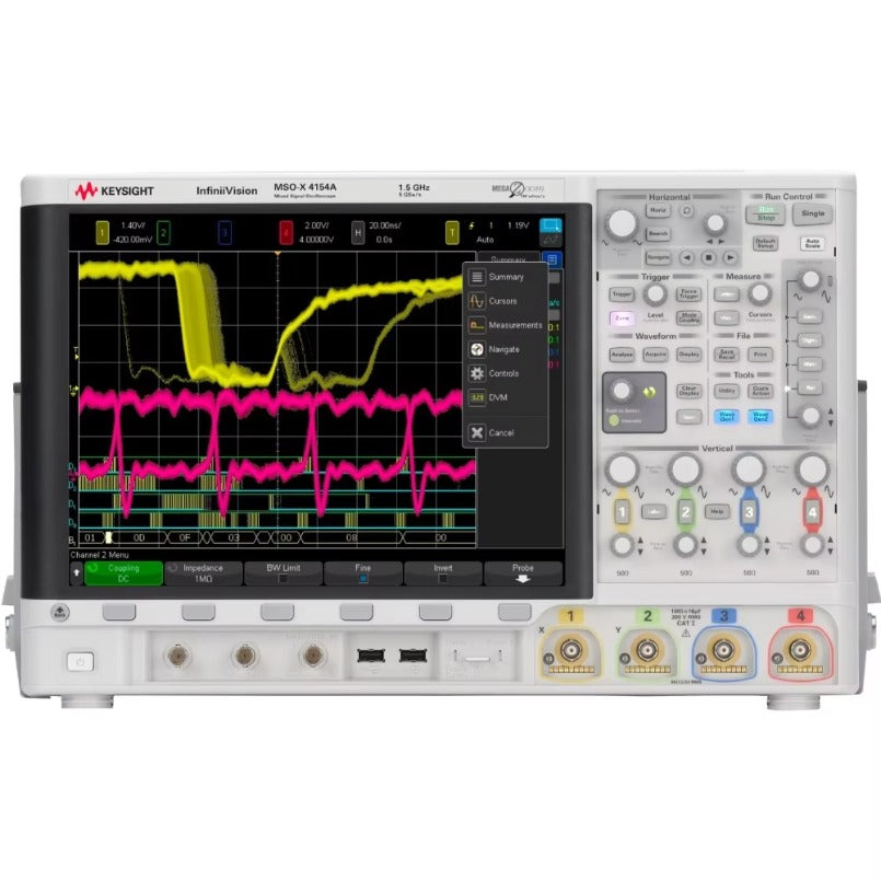 Keysight Technologies DSOX4052A 4000 X Series 500MHz Bench Oscilloscope with 2 Analogue Channels Measuring Analysing Instruments lexso
