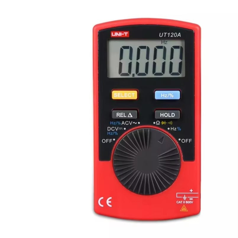 UNI-T UT120A 600V Handheld 4000 Counts Digital Multimeter Frequency Voltage Resistance Meter Auto Range with LCD Screen lexso
