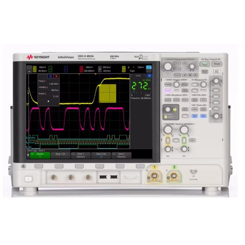 KEYSIGHT DSOX4052A Oscilloscope: 500 MHz, 2 Analog Channels