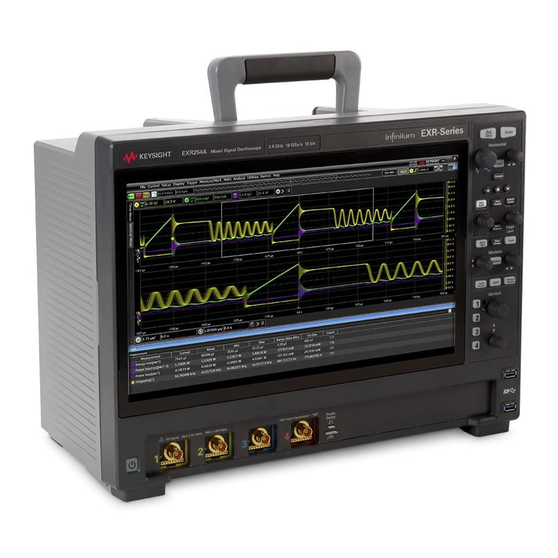 Keysight EXR254A Infiniium EXR Series Oscilloscope: 2.5 GHz, 4 Channels Maximum Memory Depth 1.6 Gpts lexso
