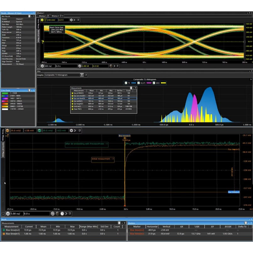 Keysight EXR204A Infiniium EXR Series Oscilloscope 2 GHz 4 Channels Maximum Memory Depth 1.6 Gpts lexso