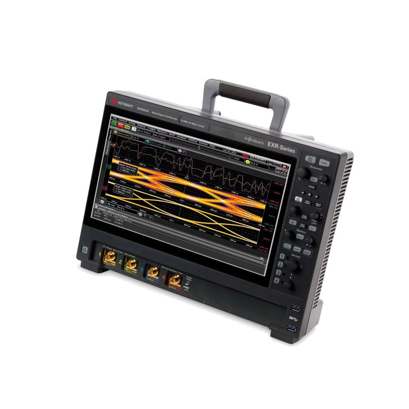 Keysight EXR604A Infiniium EXR Series Oscilloscope:6 GHz,4channels Maximum Memory Depth1.6 Gpts Maximum Sampling Rate 16 GSa/sec