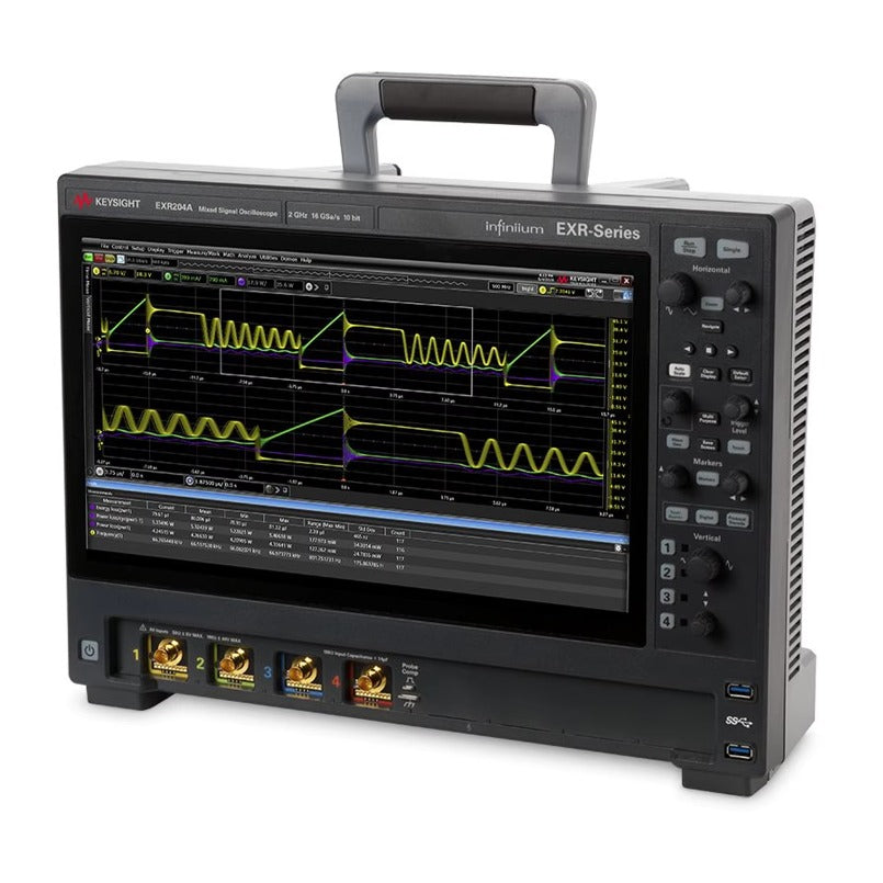 Keysight EXR204A Infiniium EXR Series Oscilloscope 2 GHz 4 Channels Maximum Memory Depth 1.6 Gpts   ytdi