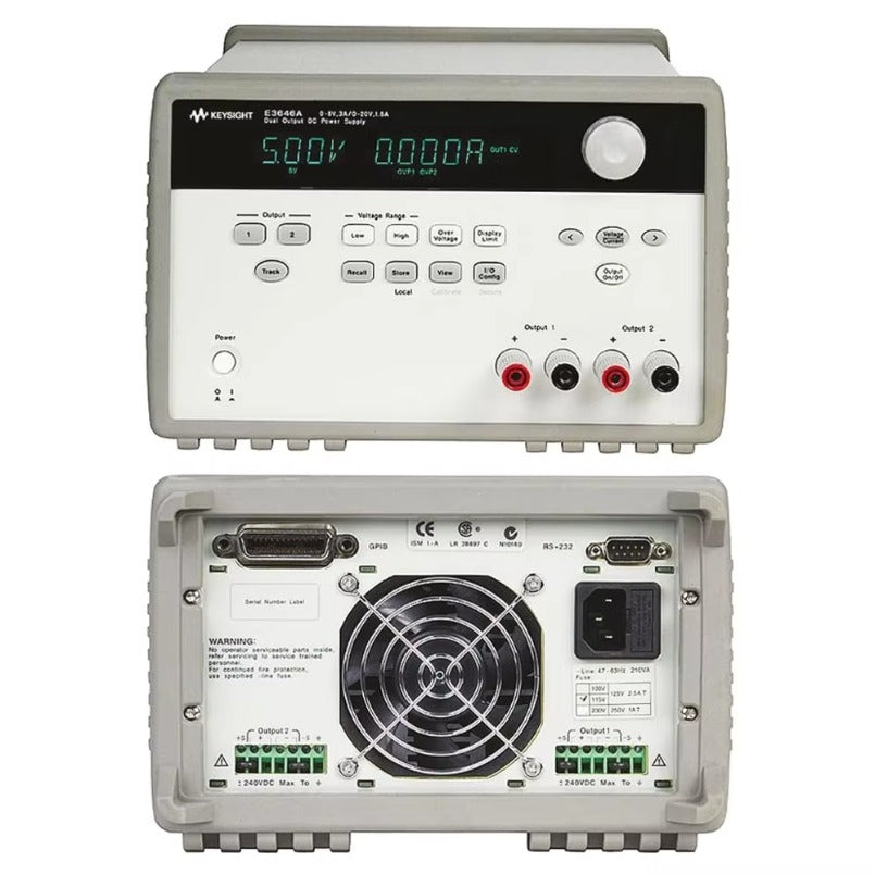 Keysight Technologies Series 28W Digital Bench Power Supply 0-60V 500mA 2-Output for Measuring & Analysing Instruments lexso