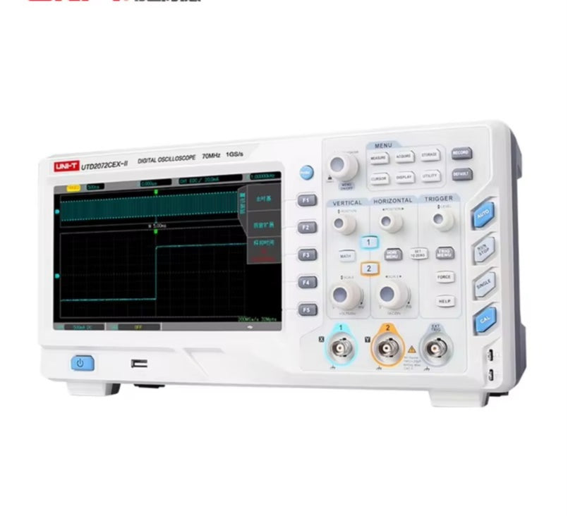 UNI-T UTD2102CEX-II Desktop Digital Storage Oscilloscope Waveform Capture Low Price Handheld Oscilloscope lexso
