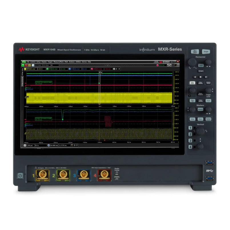 Keysight MXR104B Infiniium MXR B-Series Oscilloscope: 1 GHz, 4 Channels lexso