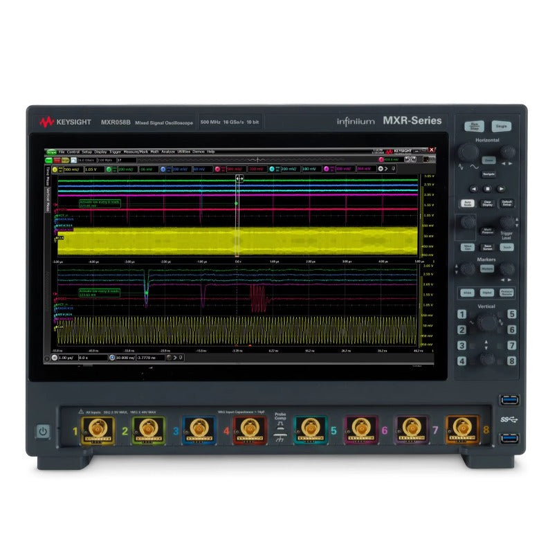 Keysight MXR054B Infiniium MXR B-Series Oscilloscope: 500 MHz, 4 Channels lexso