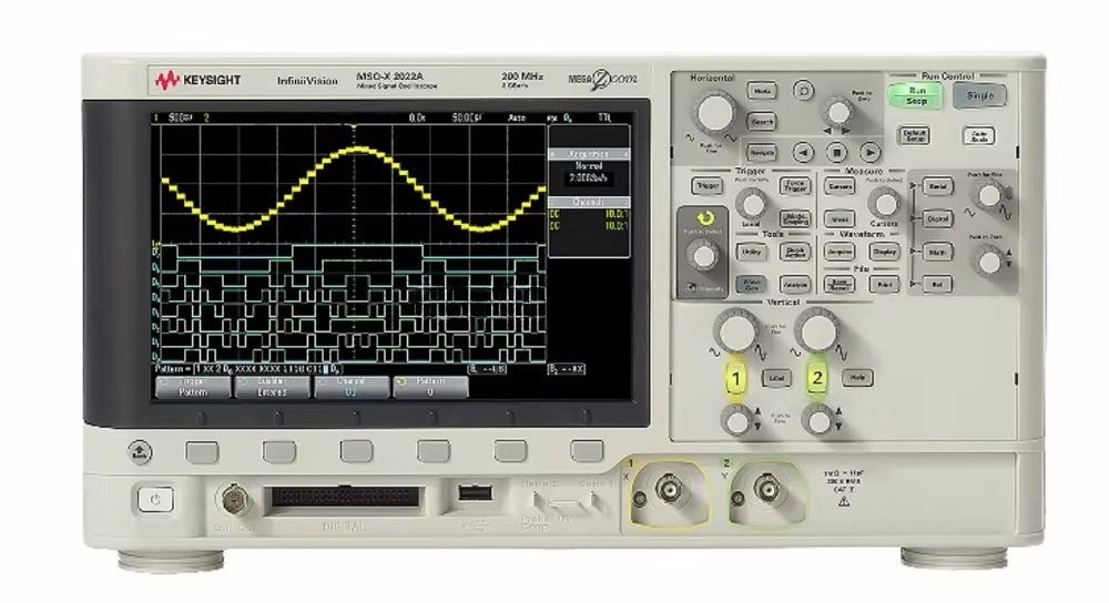 Keysight Used DSOX2012A Oscilloscope, 2-channel, 100MHz (Agilent DSOX2012A)
