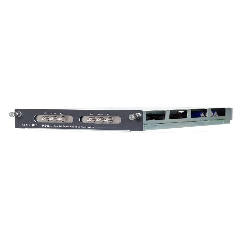Keysight 34946A Dual 1x2 SPDT Terminated Microwave Switch Module for 34980A Two SPDT Load Terminated Switches lexso