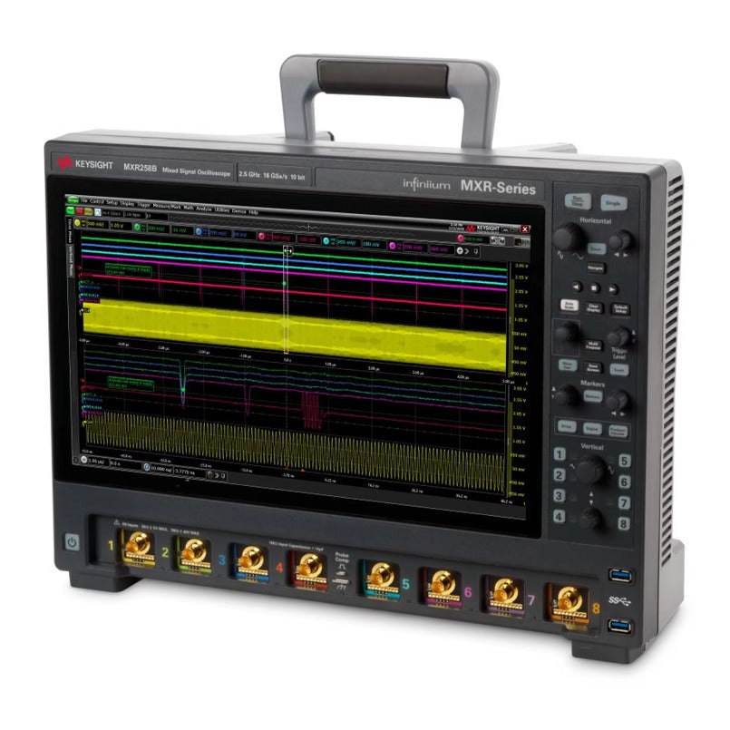 Keysight MXR258B Infiniium MXR B-Series Oscilloscope: 2.5 GHz, 8 Channels lexso