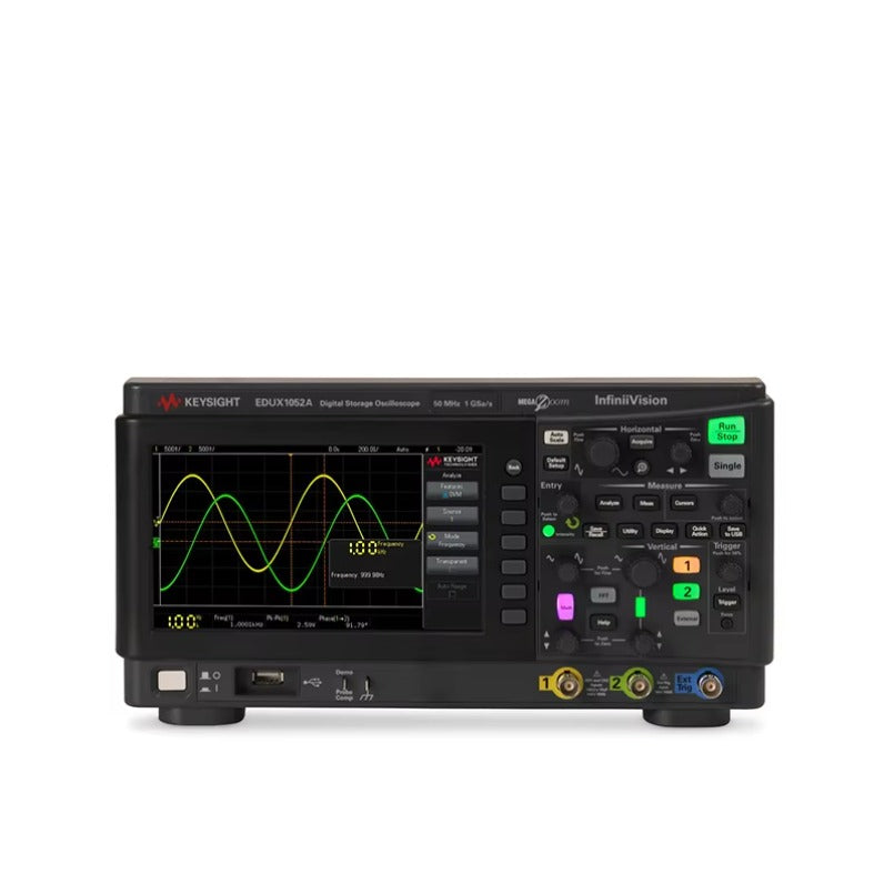 Keysight EDUX1052A 50 MHz Oscilloscope 2 Analog Channels Electronic Measuring Instrument lexso