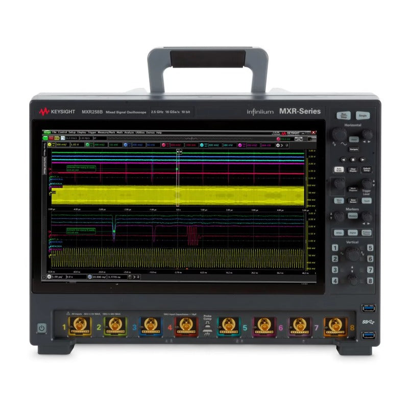 Keysight MXR258B Infiniium MXR B-Series Oscilloscope: 2.5 GHz, 8 Channels lexso