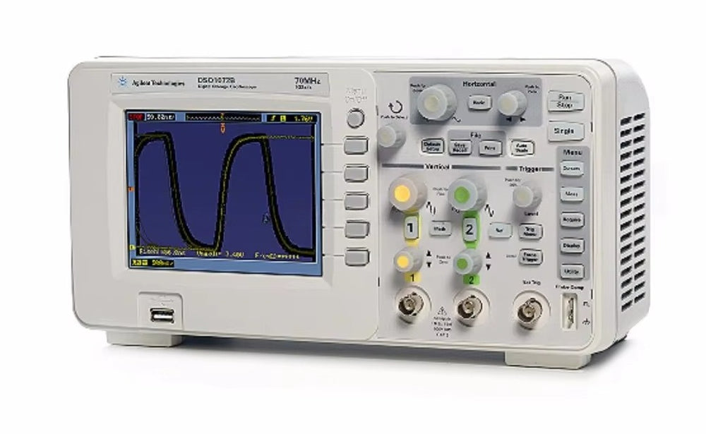 Agilent/Keysight DSO1072B Oscilloscope 2-Channel 70 MHz for Test Instrument