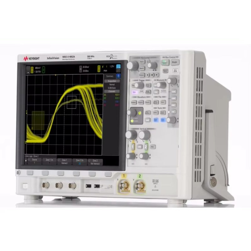 KEYSIGHT MSOX4052A Mixed Signal Oscilloscope: 500 MHz, 2 Analog Plus 16 Digital Channels