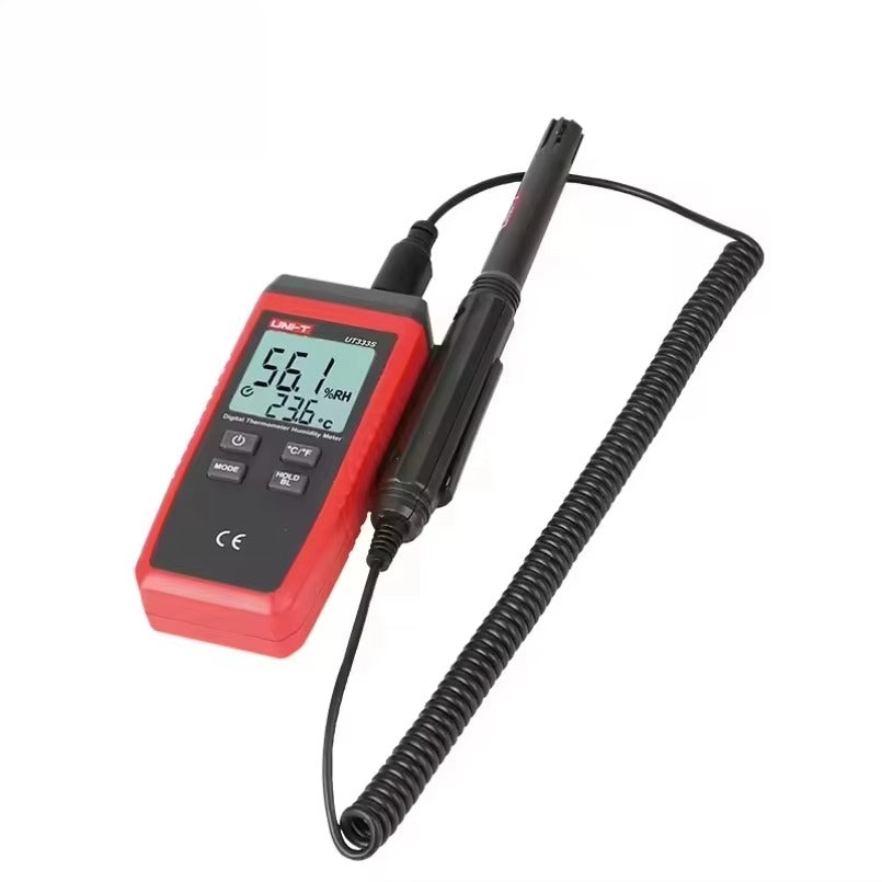 UNI-T UT333S Split Thermometer Outdoor Hygrometer Digital Industrial Air Temperature and Humidity Detector LCD Dual Display lexso