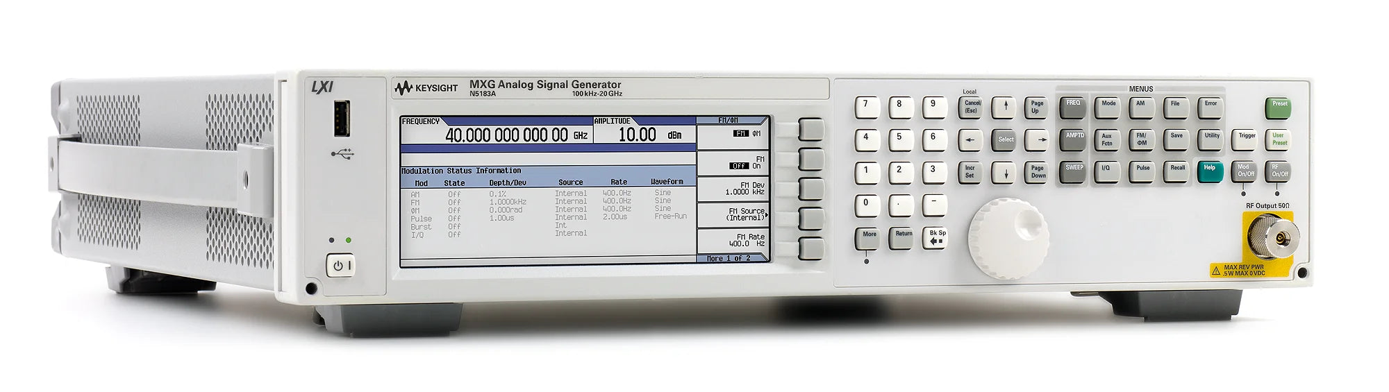 Keysight N5183A MXG Microwave Analog Signal Generator (40 GHz)
