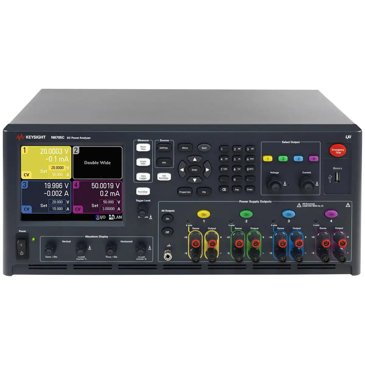 Keysight N6705C Modular DC Power Analyzer (600W)