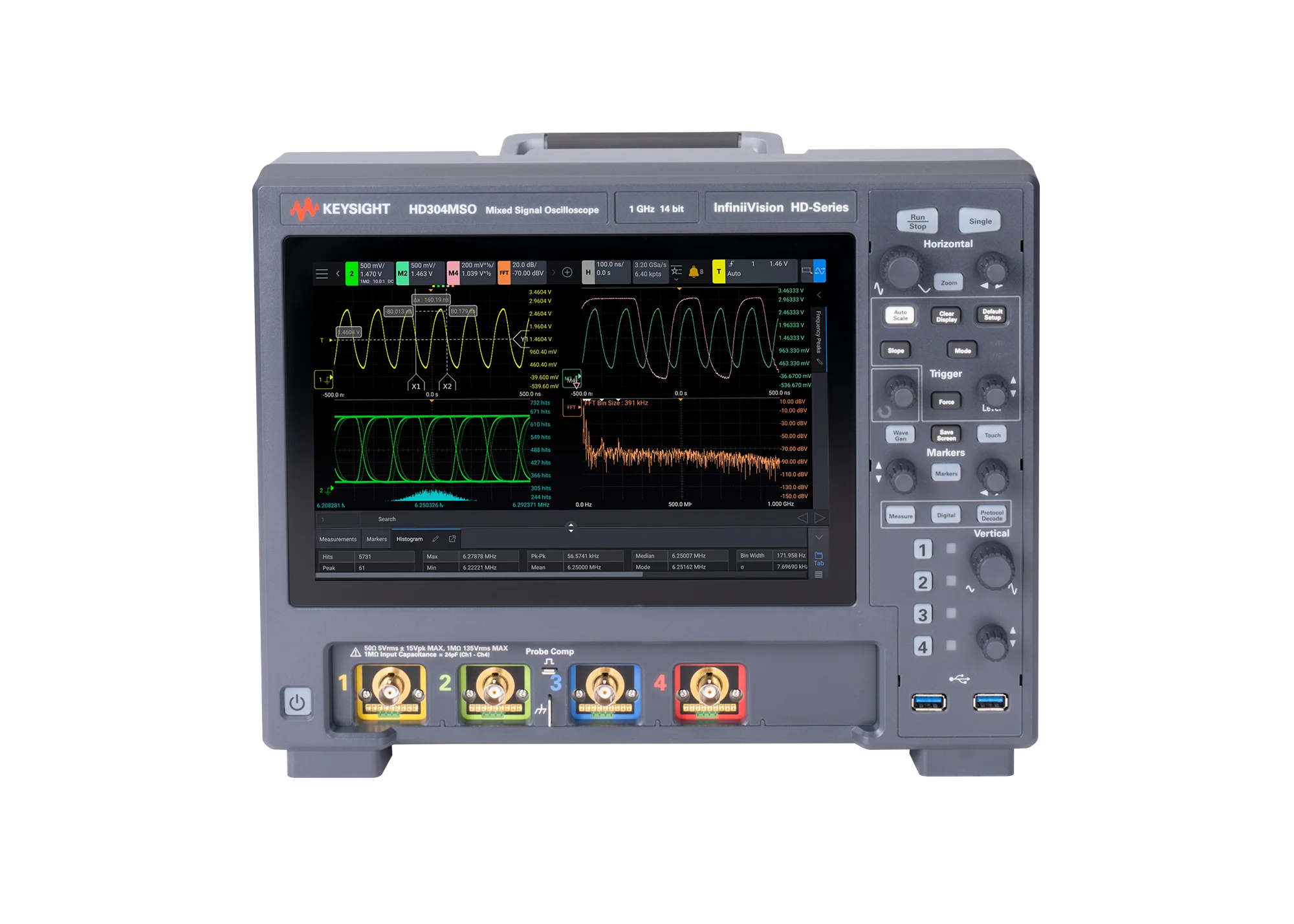 Keysight HD302MSO InfiniiVision 300 HD-Series Mixed Signal Oscilloscope