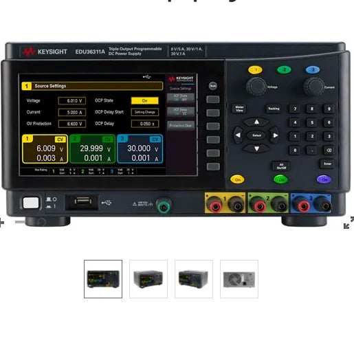 Keysight EDU36311A Smart Bench Essentials DC Power Supply 6V, 80W USB