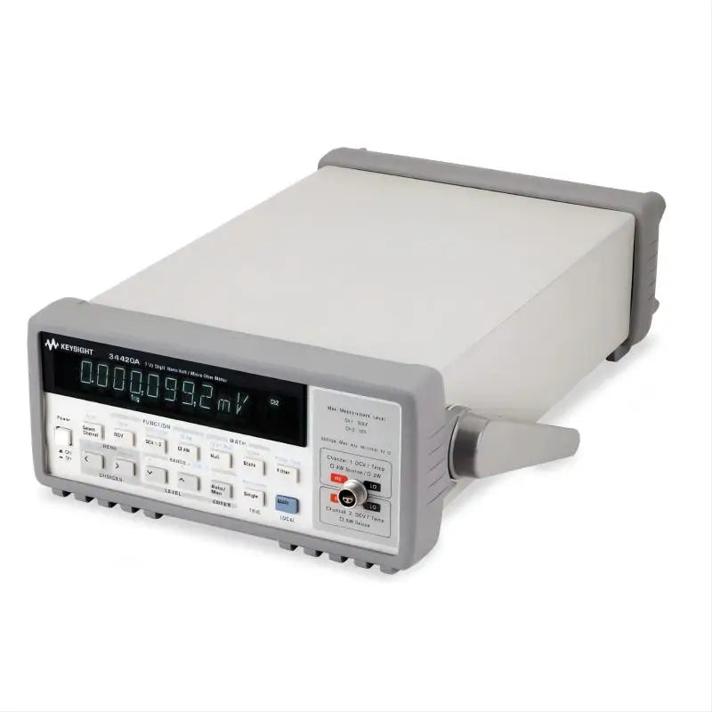 Keysight 34420A Nano-Volt/Micro-Ohm Meter 7.5 Digit High Accuracy 1% IP65 Protection 150V Peak