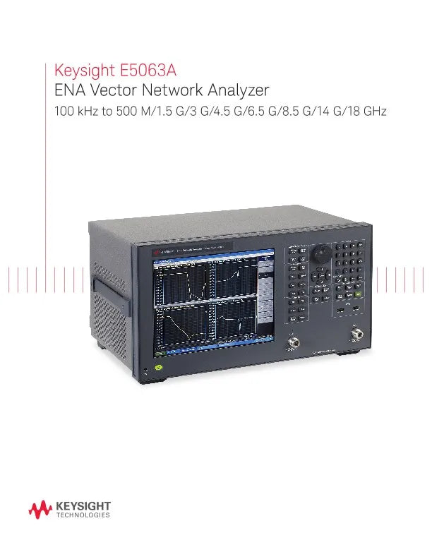 Keysight E5063A ENA Vector Network Analyzer