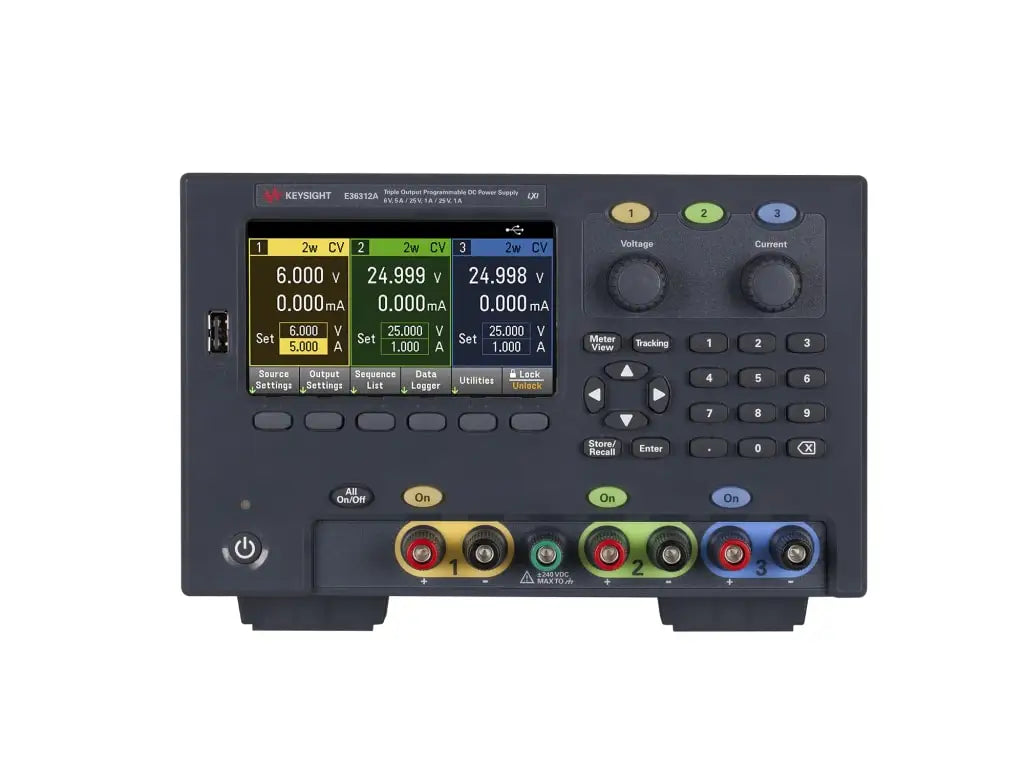 Keysight E36312A 80W Triple Output DC Power Supply