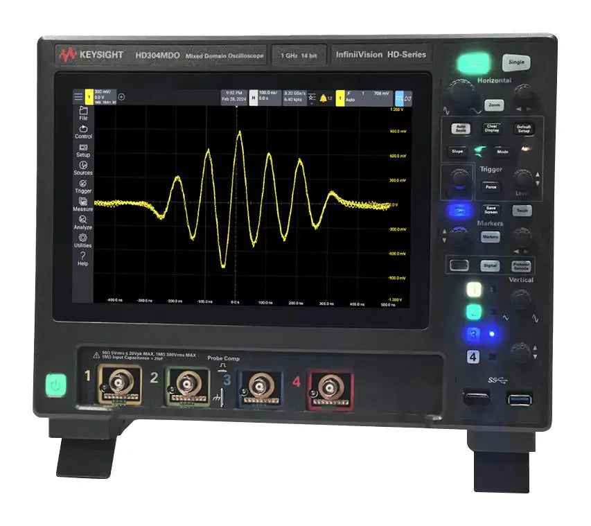 Keysight HD302MSO InfiniiVision 300 HD-Series Mixed Signal Oscilloscope