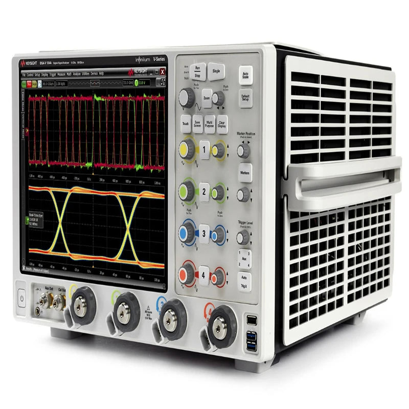 Used KEYSIGHT DSAV134A Infiniium V series oscilloscope 13GHz, 4 analog channels