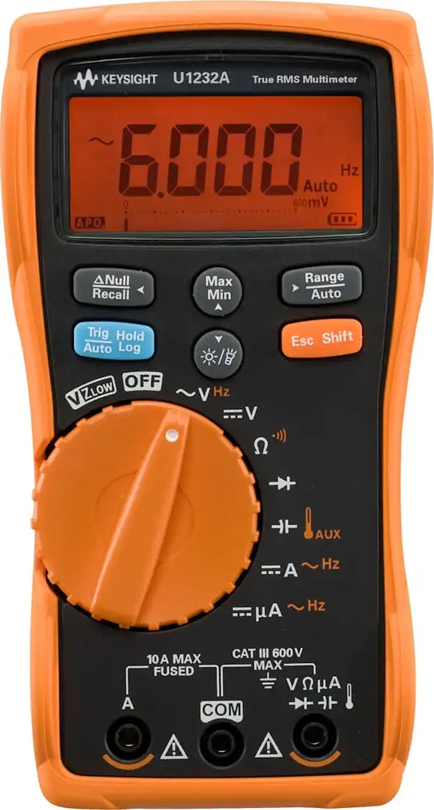 Keysight U1232A Handheld Digital Multimeter (True RMS)