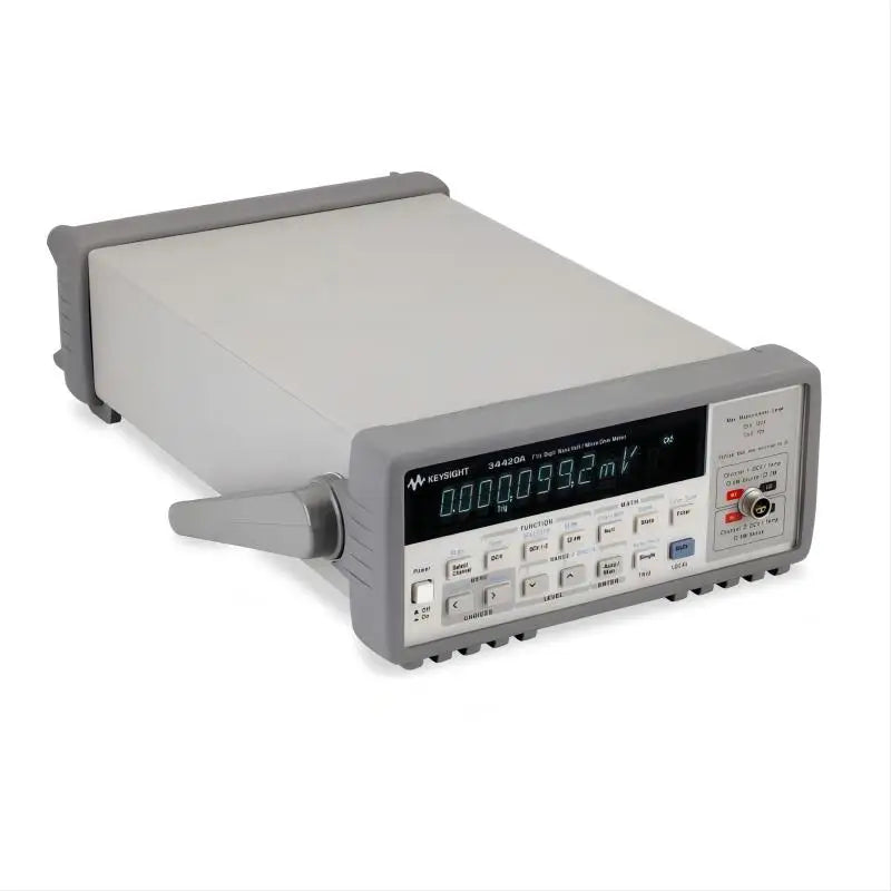 Keysight 34420A Nano-Volt/Micro-Ohm Meter 7.5 Digit High Accuracy 1% IP65 Protection 150V Peak 1 Year Warranty ITS-90 Calibrated   ytdi