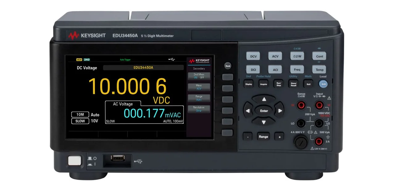 Keysight EDU34450A Digital Multimeter Essential Intelligent for Test Instrument for Education and Training
