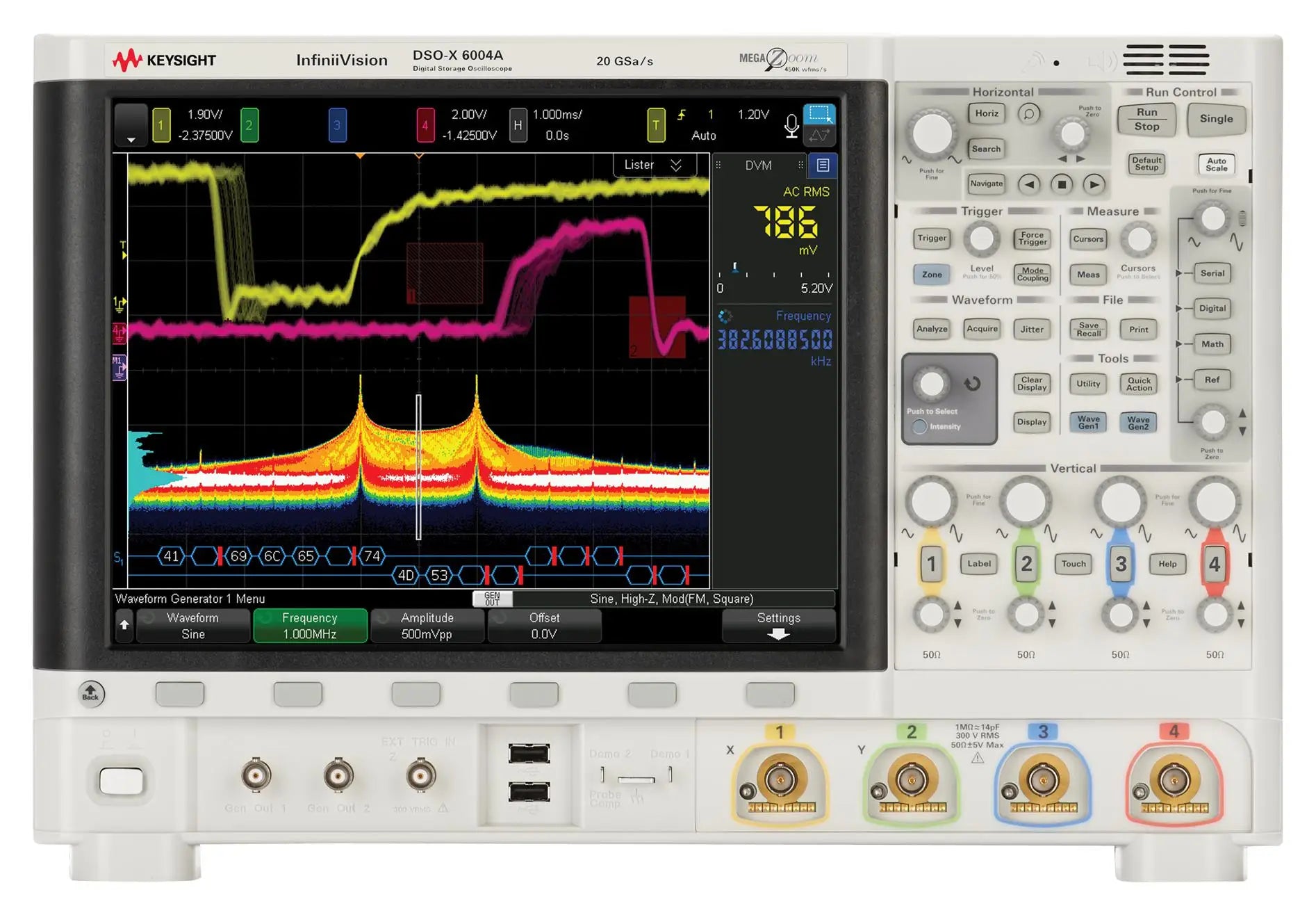 Keysight MSOX6004A InfiniiVision Mixed Signal Oscilloscope