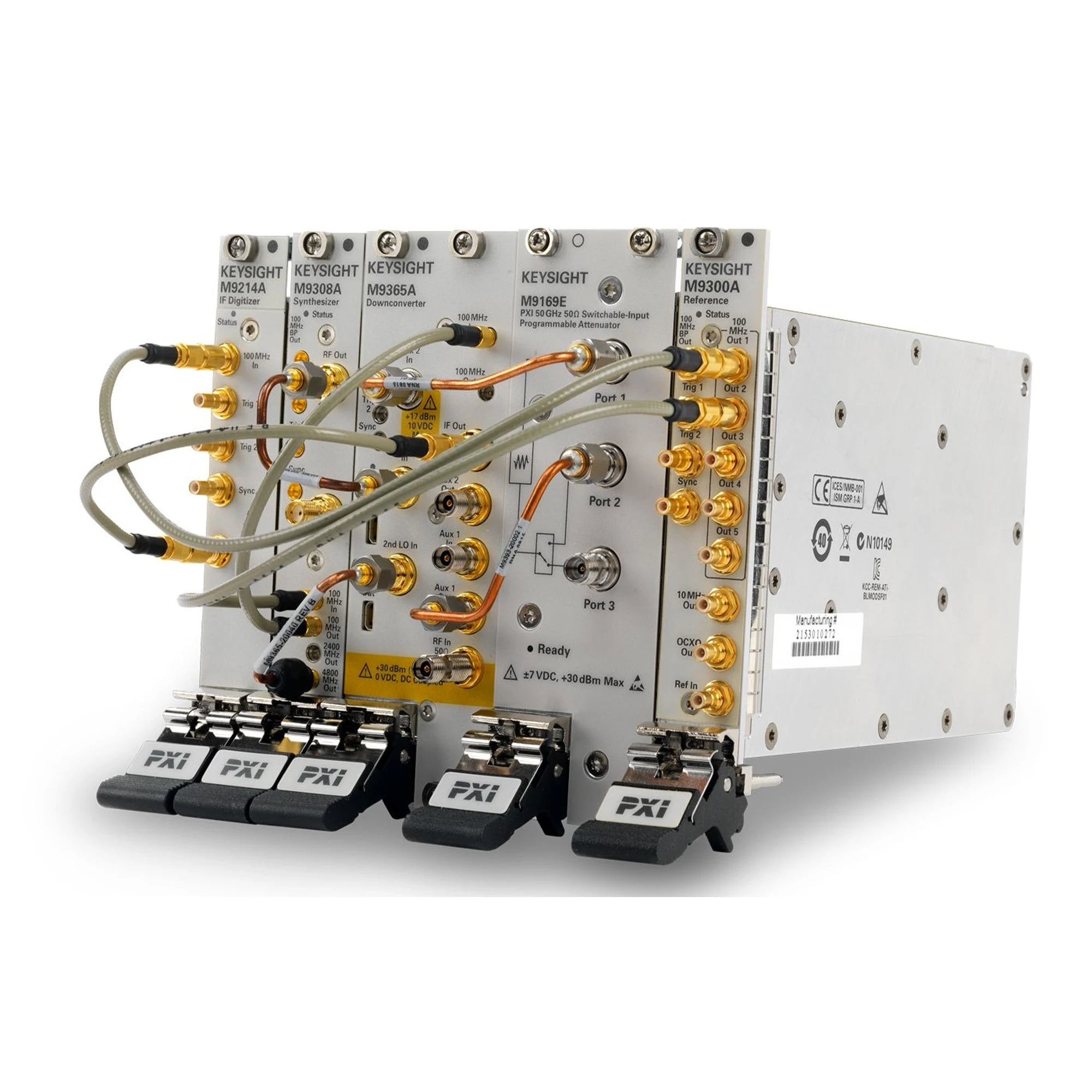 Keysight M9393A PXIe high-performance vector signal analyzer 9 kHz to 27 GHz or 3.6 to 50 GHz     lexso
