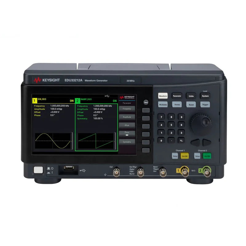 Keysight 20 MHz 2-Channel OEM Waveform Generator Model EDU33212A Customizable Support 1-Year Warranty Made in America