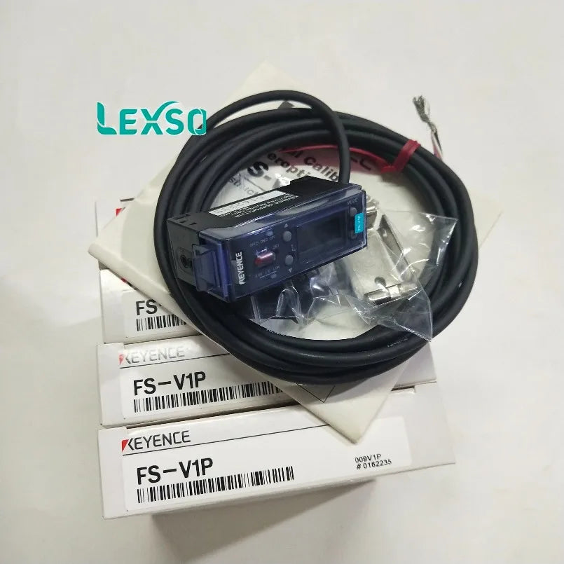 FS-V/T/M Series Fiber Optic Sensor Switch FS-V1 FS-V1P Fiber Amplifier Sensor Keyence New lexso