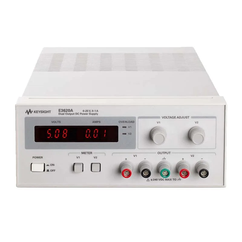 Keysight Agilent E3620A 50W Dual Output Power Supply